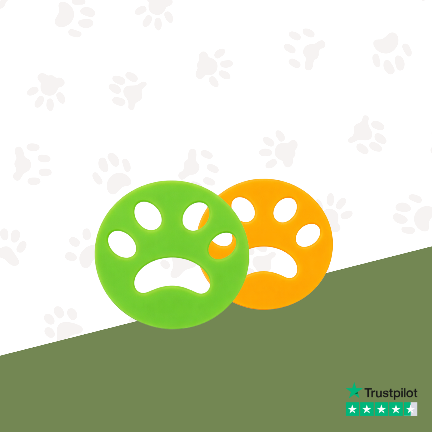 2× Pet Hair Laundry Removers